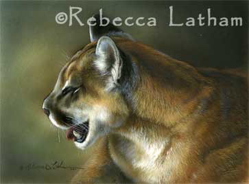 CougarMiniaturePainting Brushing Up on a Miniature Painting