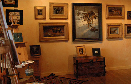 Latham Family Art Exhibition at Galleries West Fine Art in Jackson Hole, Wyoming -- Glenwood Location