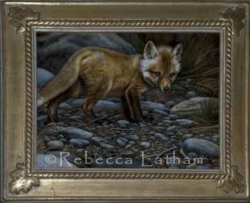 This is a photo of the completed Red Fox kit painting that I have been working on... This is a photo of the completed Red Fox kit painting that I have been working on...