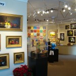 Interior of the Robert Paul Galleries in Stowe, Vermont